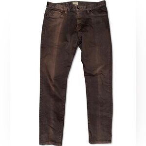 Todd Snyder Slim Fit 5-Pocket Chinos - Brown